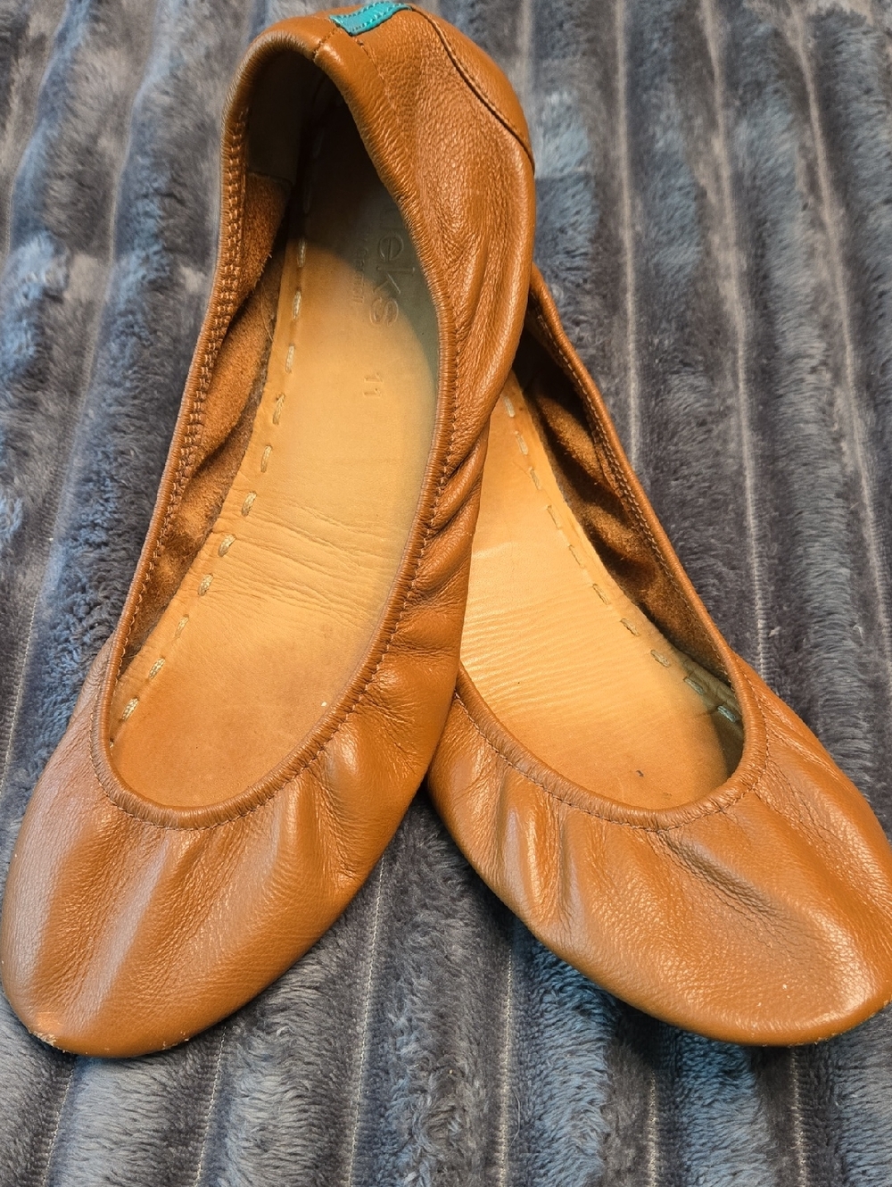 Tieks Classic Women's Tan Ballet Flats - Slip-On Comfort